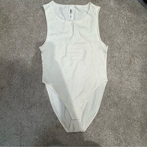 SKIMS White Sleeveless Bodysuit